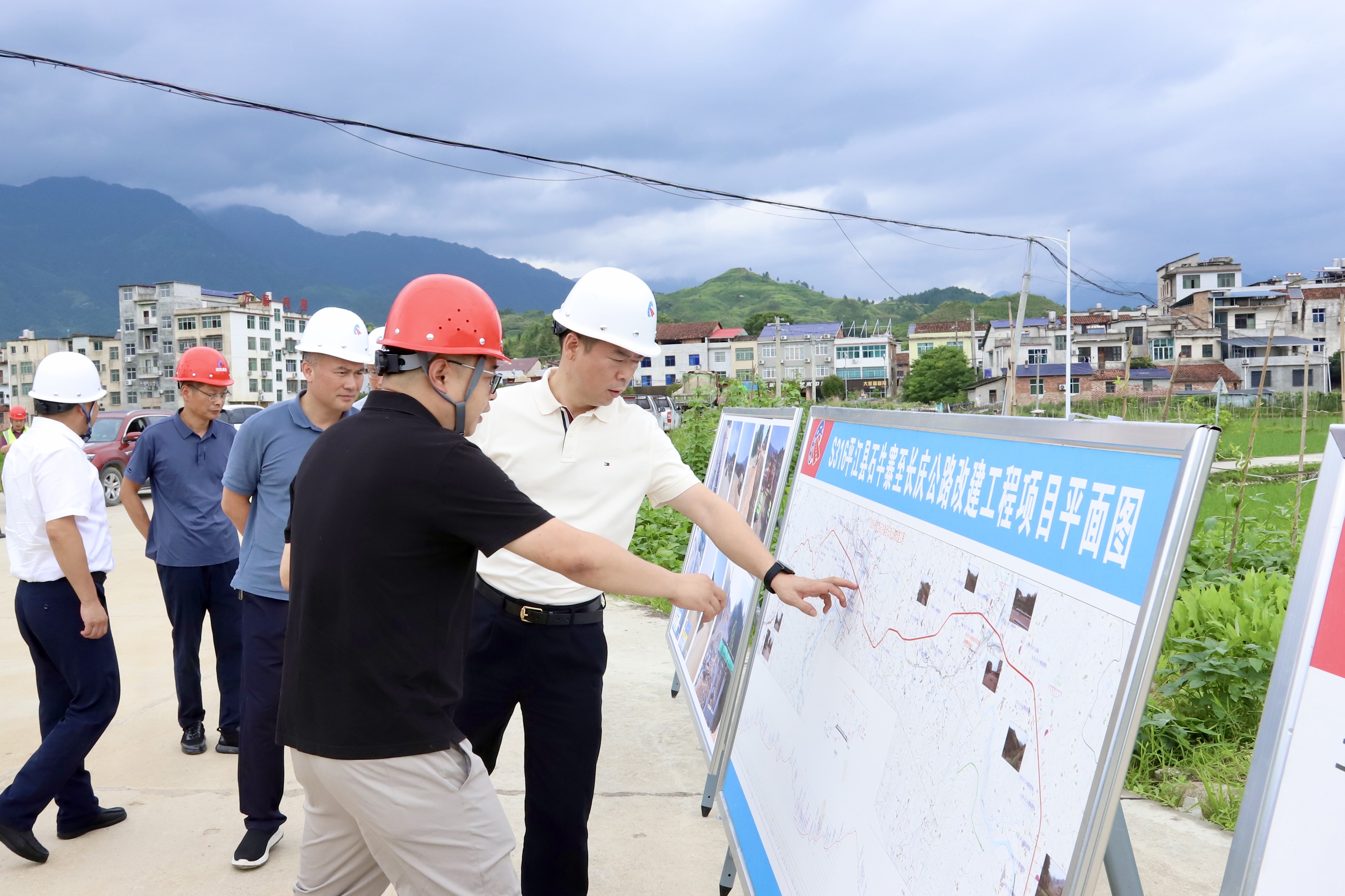 经投集团赴通衢公司平江项目部开展安全生产检查